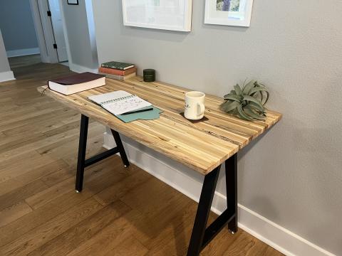 Wood Panel Desk
